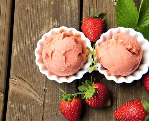 Sorbet vs. Sahneeis